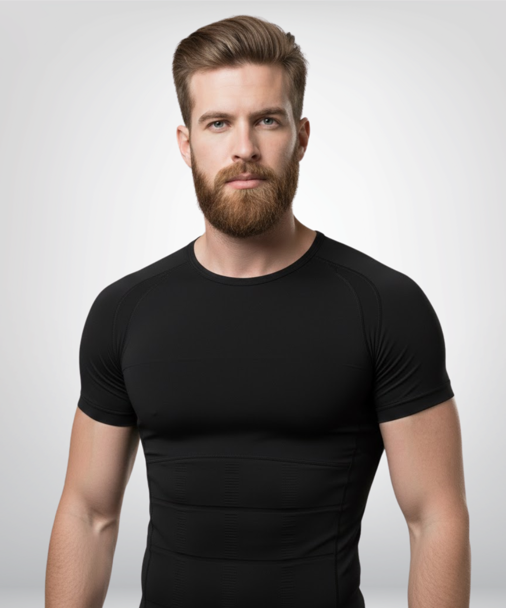 RYSE ARMOR TSHIRT ™ - Corretor de Postura e Modelagem Corporal
